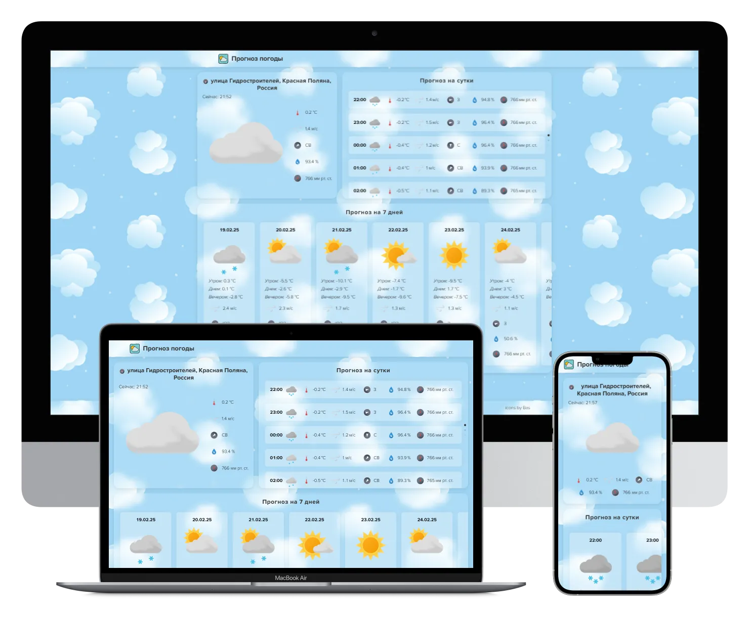 Weather forecast